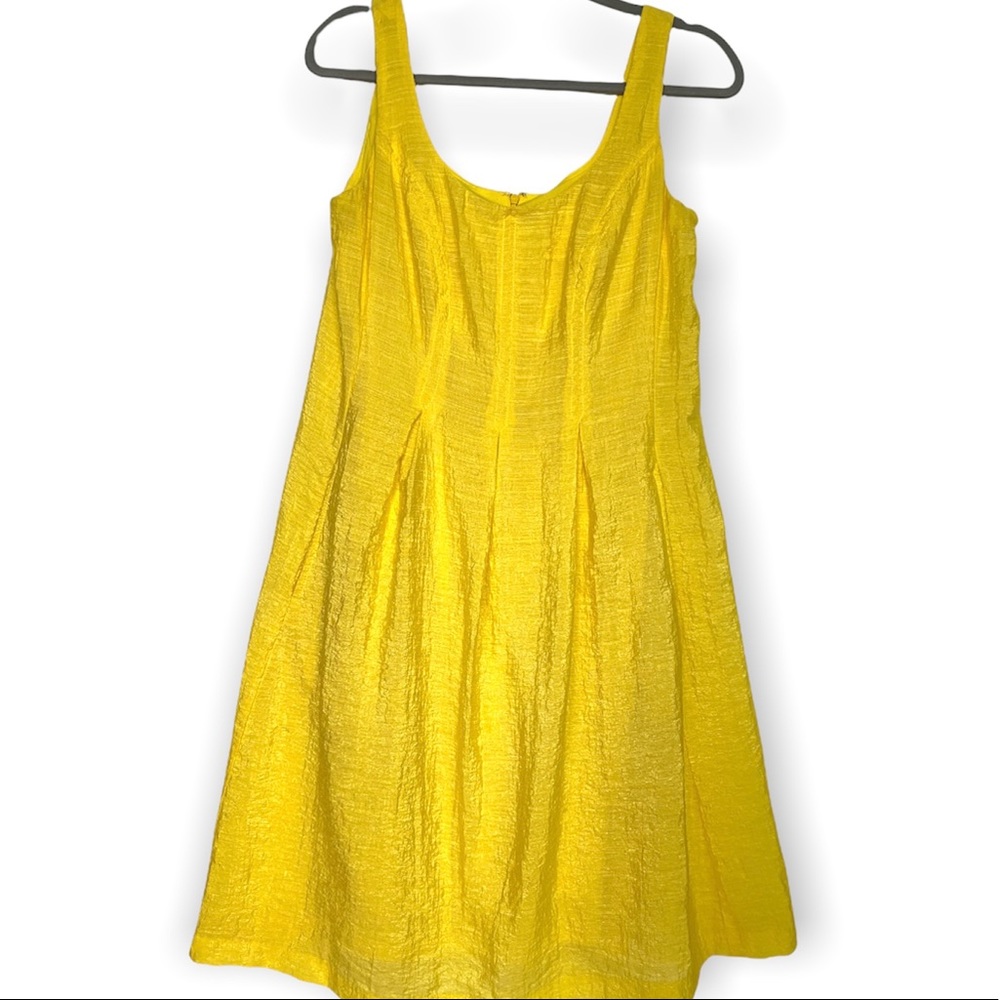 Yellow dress, no labels, no tags.